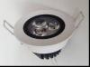 3W Round White Brim Aluminum Die-casted Φ90×45mm LED Ceiling Light