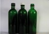 2012 most popular 200ml green long neck essential oil bottle mixed plastics + small cover plate