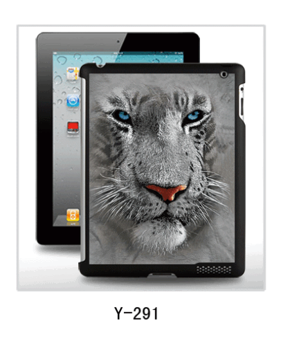 leo picture iPad Mini 3d case,pc case rubber coated,multiple color