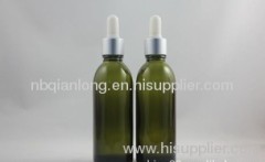 most popular slender yellow-gray oil bottle 60ml with HL ADB ring white plastic head alumina dropper