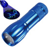 9 UV LED flashlight