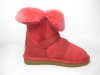 Red Womens winter snow boots