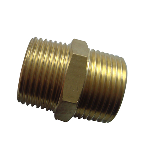 Forged Copper Double Male Thread Fittings