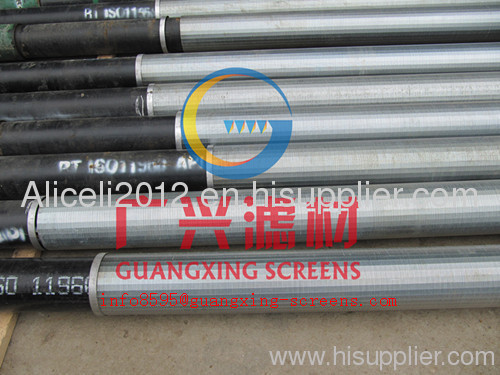 pipe based screen/rod base wire wound screen/API casing/China drilling well screen supplier