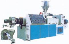 SJ series high efficiency plastic double screw extruder