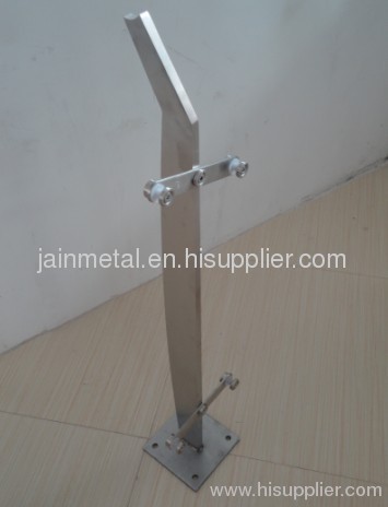 stainless steel stair post