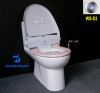 heated toilet seat with slow close function