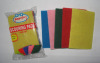 scouring pad with five colour