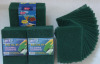 10pcs scouring pad with card