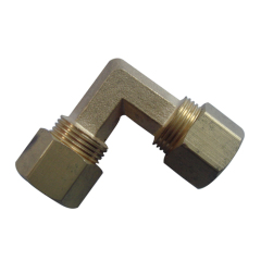 Brass 90 Degree Elbow With Nut/Brass Fittings