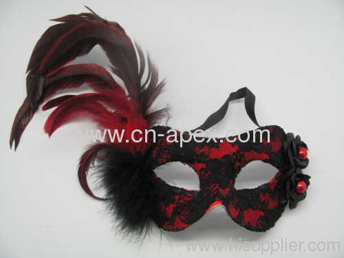 Feather Lace masks