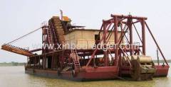 Bucket Hopper Digging Sand Dredger