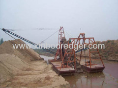 Dual Raw Chian Bucket Dredger