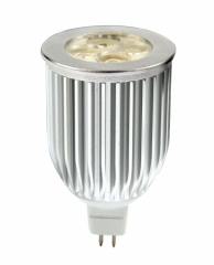4*2w 3000k warm white MR16 base LED spot lamp