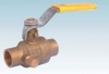 Brass CxC Ball Valve With Drainer