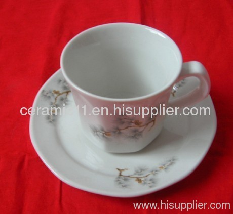decal porcelain cup