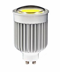 8w LED GU10 Chrome finish 500LM 75w halogen replacement