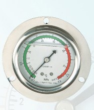 Aseismatic Pressure Gauge