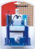 BLUE PLASTIC DESKTOP ORGANIZER STATIONERY SET