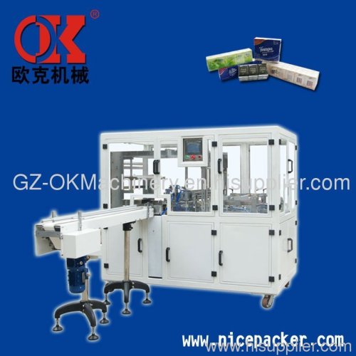 Full-auto Handkerchief tissue bundling Package Machine (OK-401)