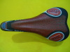 leather bicycle saddle