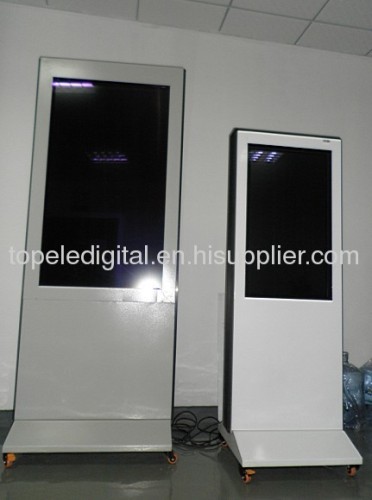 55 inch bus station high brightness outdoor lcd digital display,outdoor totem lcd digital signage