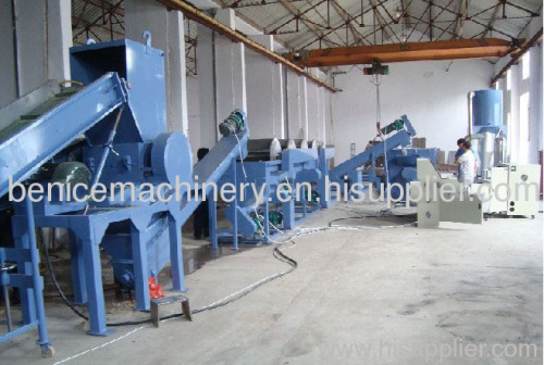 PP film crushing and washing machine line