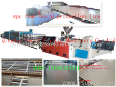wpc foam board production line