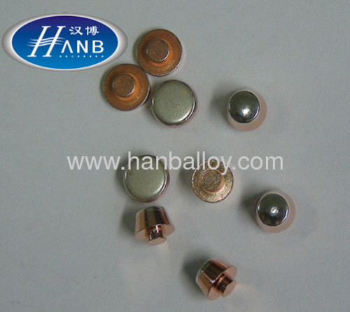 High Corrosion Resistance Electrical Bimetal Rivet Contact