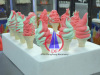 2014 Rainbow soft ice cream machine on sale