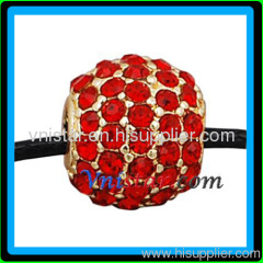 Vnistar shamballa crystal disco ball 10mm beads for bracelet for closer