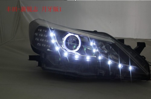 bi-xenon projector headlights for the new model Reiz