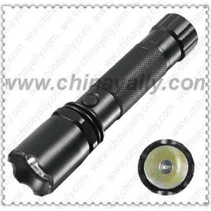 Rechargeable Aluminum CREE Q3 LED flashlight