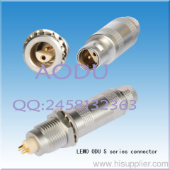 LEMO S series half-moon circular connector