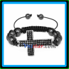 Hot make woven beaded bracelets for men