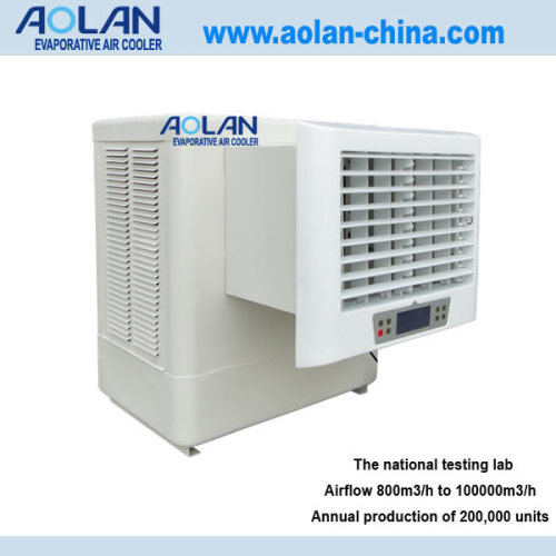 The new window mounted evaporative air conditioner and air cooler