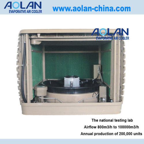 evaporative air cooler for industry