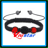 Simple design shamballa bracelets for kids