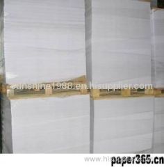 100% wood pulp offset paper