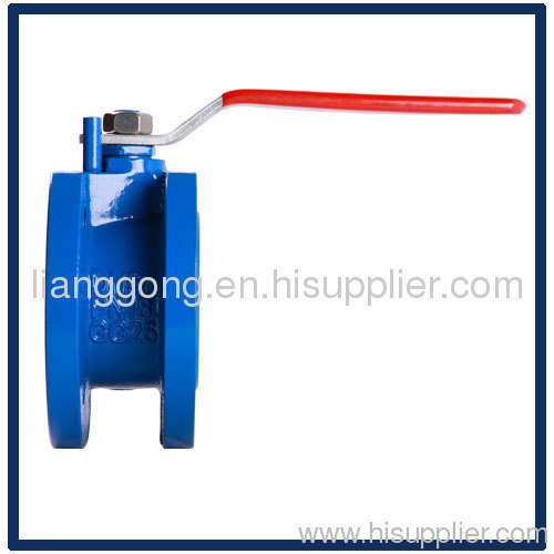 wafer flanged end ball valve