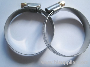 German Type Stainless Steel Worm Gear Hose Clamp