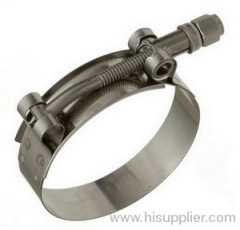 T Bolt Stainless Steel Hose Clamp