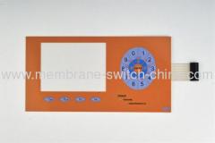 LCD window membrane switch panel