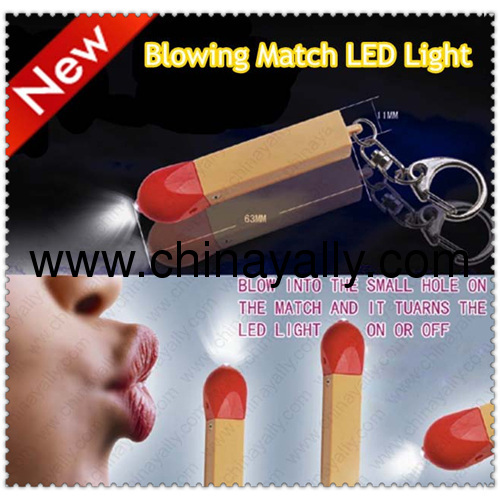 Magic Match shaped led blow light for promotion gift