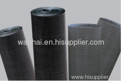 plain steel wire cloth black wire cloth