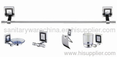 5 PC Stainless Steel Hardware Sanitary Ware Accessories