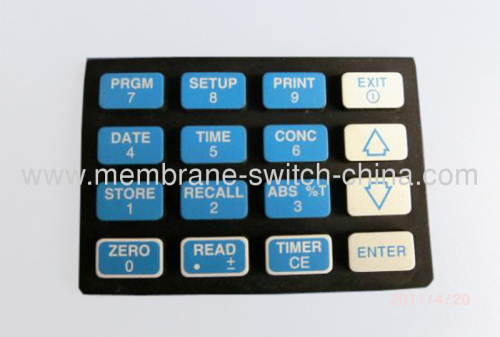 custom rubber keypad