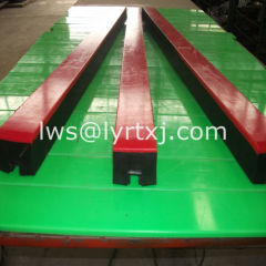 impact bar for conveyor belt loading point