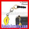 Juicy Couture lip charm anti plug dust stopper for iphone wholesale