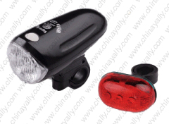 LED bicycle light set